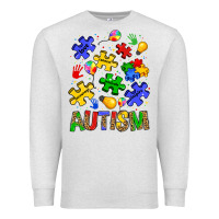 Oatmeal Heather autism Premium Sweatshirt - JahusDesignShop