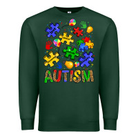 Sports Green autism Premium Sweatshirt - JahusDesignShop