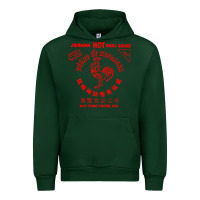 Forest Green sriracha sauce Urban Hoodie - linhVisuals