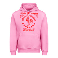 Fuchsia Pink sriracha sauce Urban Hoodie - linhVisuals