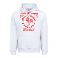 White sriracha sauce Urban Hoodie - linhVisuals