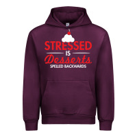 Stressed Is Desserts Spelled Backwards Urban Hoodie | Teevron