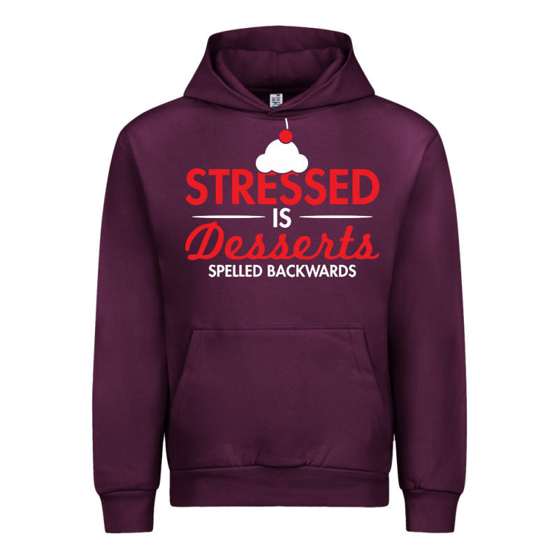 Stressed Is Desserts Spelled Backwards Urban Hoodie by linhVisuals | Teevron