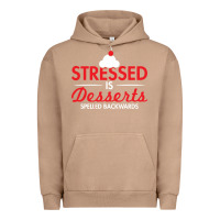 Pigment Burro stressed is desserts spelled backwards Urban Hoodie - linhVisuals
