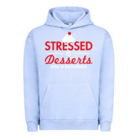 Pigment Grape Ice stressed is desserts spelled backwards Urban Hoodie - linhVisuals