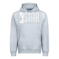 Heather Grey star laboratories Urban Hoodie - linhVisuals