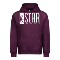 Mauve Wine star laboratories Urban Hoodie - linhVisuals