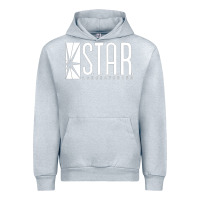 Heather Grey star labs team Urban Hoodie - linhVisuals