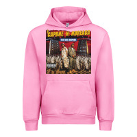 Fuchsia Pink Capone-N-Noreaga Urban Hoodie - linhVisuals