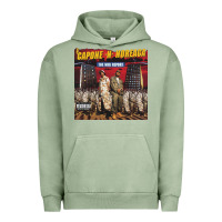 Pigment Oil Green Capone-N-Noreaga Urban Hoodie - linhVisuals