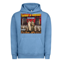 Pigment Pebble Blue Capone-N-Noreaga Urban Hoodie - linhVisuals
