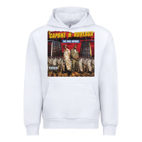 White Capone-N-Noreaga Urban Hoodie - linhVisuals