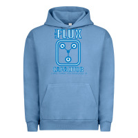 Pigment Pebble Blue the flux capacitor Urban Hoodie - linhVisuals