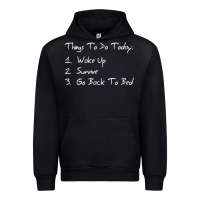 Black things to do today Urban Hoodie - linhVisuals