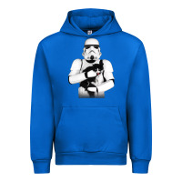 Cobalt stormtrooper cat Urban Hoodie - linhVisuals
