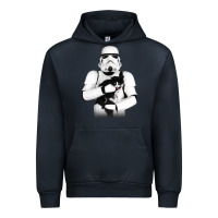 Navy stormtrooper cat Urban Hoodie - linhVisuals