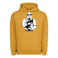 Pigment Peanut Butter stormtrooper cat Urban Hoodie - linhVisuals