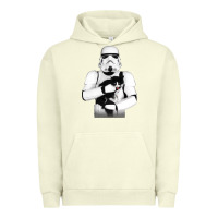 Pigment Pistachio stormtrooper cat Urban Hoodie - linhVisuals