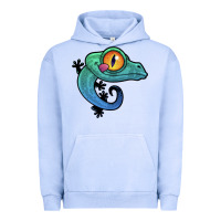 Pigment Grape Ice cute colorful cartoon gecko Urban Hoodie - linhVisuals