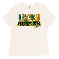 Bone Lucky hunter St. Patrick's Day Ladies Tee - CowGirlArtShop