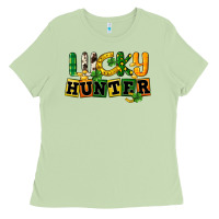 Matcha Lucky hunter St. Patrick's Day Ladies Tee - CowGirlArtShop