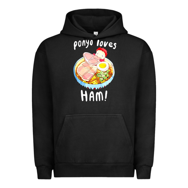 Studio Ghibli Ponyo Loves Ham Urban Hoodie by linhVisuals | Teevron
