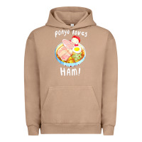 Pigment Burro studio ghibli ponyo loves ham Urban Hoodie - linhVisuals