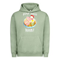 Pigment Oil Green studio ghibli ponyo loves ham Urban Hoodie - linhVisuals