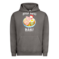 Pigment Tornado studio ghibli ponyo loves ham Urban Hoodie - linhVisuals
