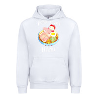 White studio ghibli ponyo loves ham Urban Hoodie - linhVisuals