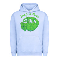Pigment Grape Ice hang in there magical chameleon Urban Hoodie - linhVisuals