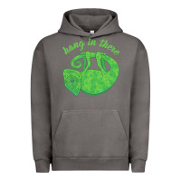Pigment Tornado hang in there magical chameleon Urban Hoodie - linhVisuals