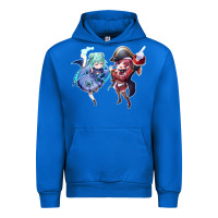 Cobalt Houshou Marine and Uruha Rushia Urban Hoodie - linhVisuals