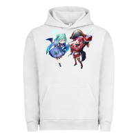 Pigment Lunar Rock Houshou Marine and Uruha Rushia Urban Hoodie - linhVisuals