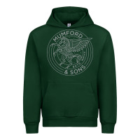 Forest Green #mumford and #sons #pegasus Urban Hoodie - linhVisuals