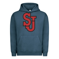 Pigment Midnight Navy st. john's red storm Urban Hoodie - linhVisuals
