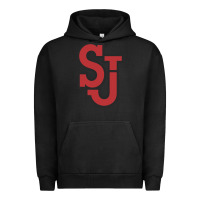Pigment Black st. john's red storm Urban Hoodie - linhVisuals