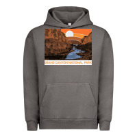Pigment Tornado vintage grand canyon national park retro colorado river 80s Urban Hoodie - linhVisuals