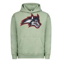 Pigment Oil Green stony brook seawolves Urban Hoodie - linhVisuals