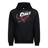 Black temple owls Urban Hoodie - linhVisuals