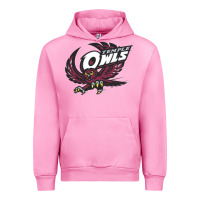 Fuchsia Pink temple owls Urban Hoodie - linhVisuals