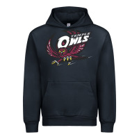 Navy temple owls Urban Hoodie - linhVisuals