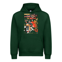 Forest Green ramen rider food, noodles Urban Hoodie - linhVisuals