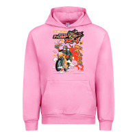 Fuchsia Pink ramen rider food, noodles Urban Hoodie - linhVisuals