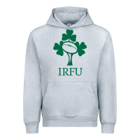 Heather Grey irish rugby football union Urban Hoodie - linhVisuals