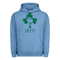 Pigment Pebble Blue irish rugby football union Urban Hoodie - linhVisuals