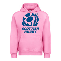 Fuchsia Pink scottish rugby Urban Hoodie - linhVisuals