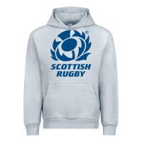 Heather Grey scottish rugby Urban Hoodie - linhVisuals