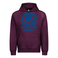Mauve Wine scottish rugby Urban Hoodie - linhVisuals