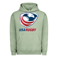 Pigment Oil Green rugby Urban Hoodie - linhVisuals